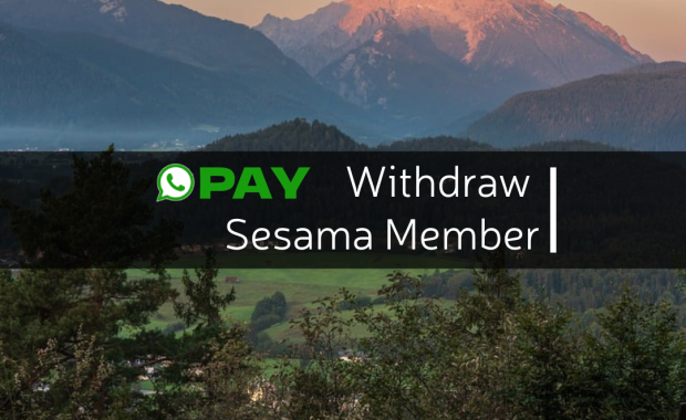 WA Pay - WD ke Member